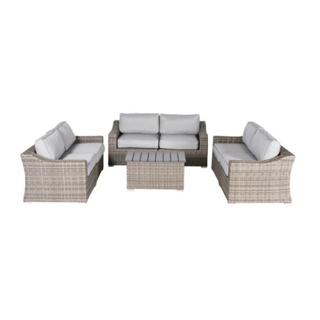 Stylish Sofa Seating Group With Cushions Perfect For Outdoor Gatherings