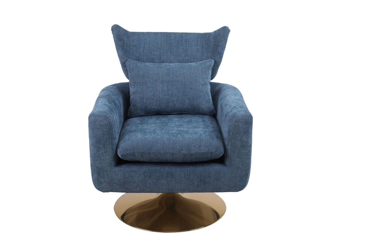 Classic Mid-Century 360 Degree Swivel Accent Chair
