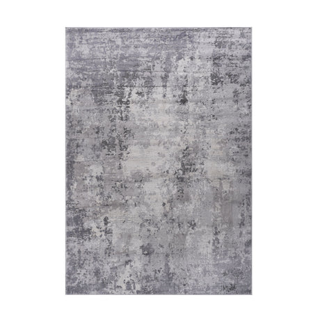 Marfi - 8' X 10' Abstract Area Rug - Light Gray