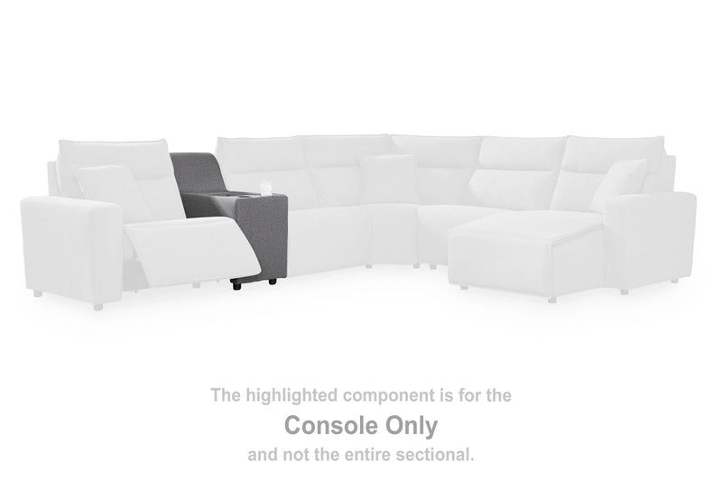 Modmax II Power Reclining Sectional with Consoles