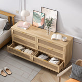 6 Drawer Storage Modern Cabinet For Bedroom