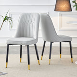 Modern Chair With Metal Legs