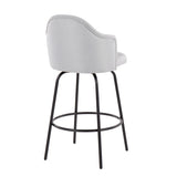 Ahoy - Contemporary Fixed Height Counter Stool (Set of 2)