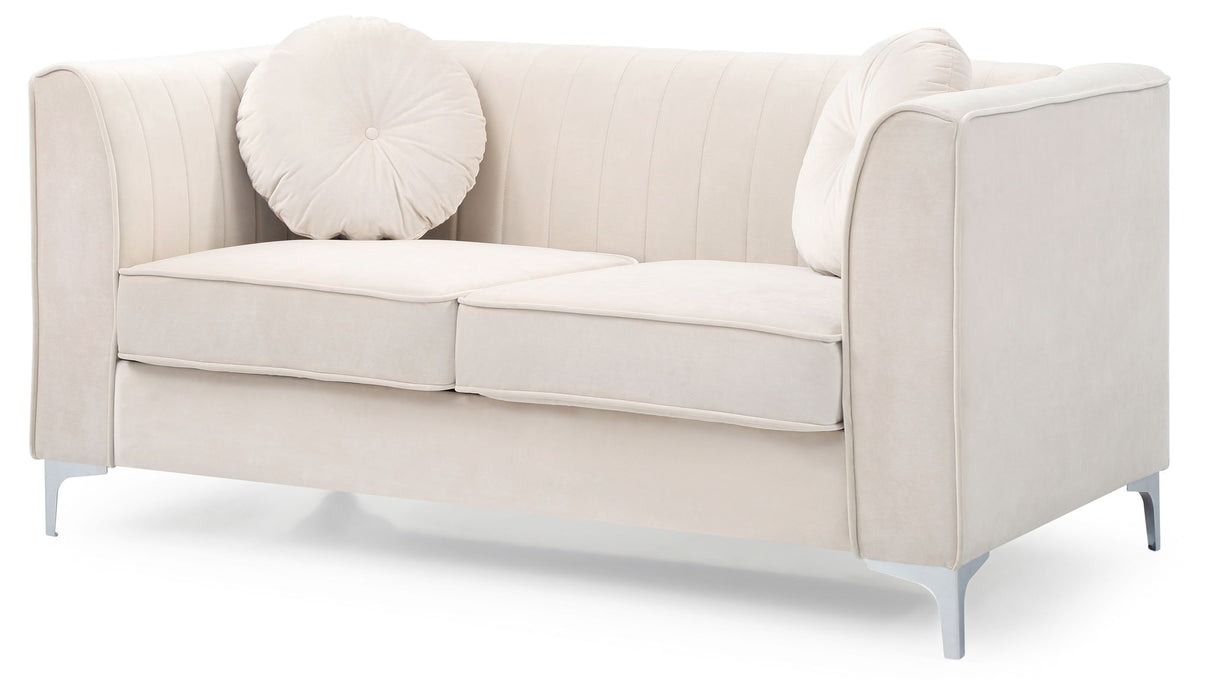 Delray - Micro Suede Loveseat