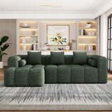 Sectional Free Combined Sofa With 2 Side Pockets