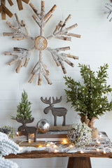 Christmas Ball Ornaments, Wood Decorative Hanging Ball Christmas Tree Ornaments For Holiday Party Decorations