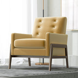 Cole - Solid Wood Lounge Chair
