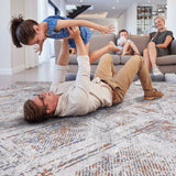 Payas - 2' X 3' Geometric Area Rug - Beige