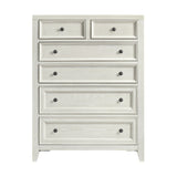 6 Drawer Chest With Knobs And Smooth Slides