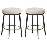 Stylish Design Counter Stools (Set of 2)