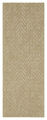 Earth - 5'3" X 7'3" Indoor, Outdoor Area Rug - Natural / White