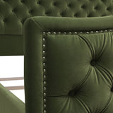 Marcella - Upholstered Shelter Headboard Bed Set