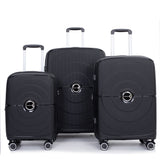 Expandable Hardshell Suitcase Double Spinner Wheels Luggage Sets