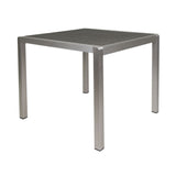 Outdoor Square Dining Table With Aluminum Frame