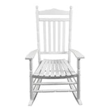 Balcony Porch Adult Rocking Wood Chair