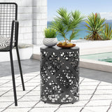 Outdoor Metal Modern Design End Table