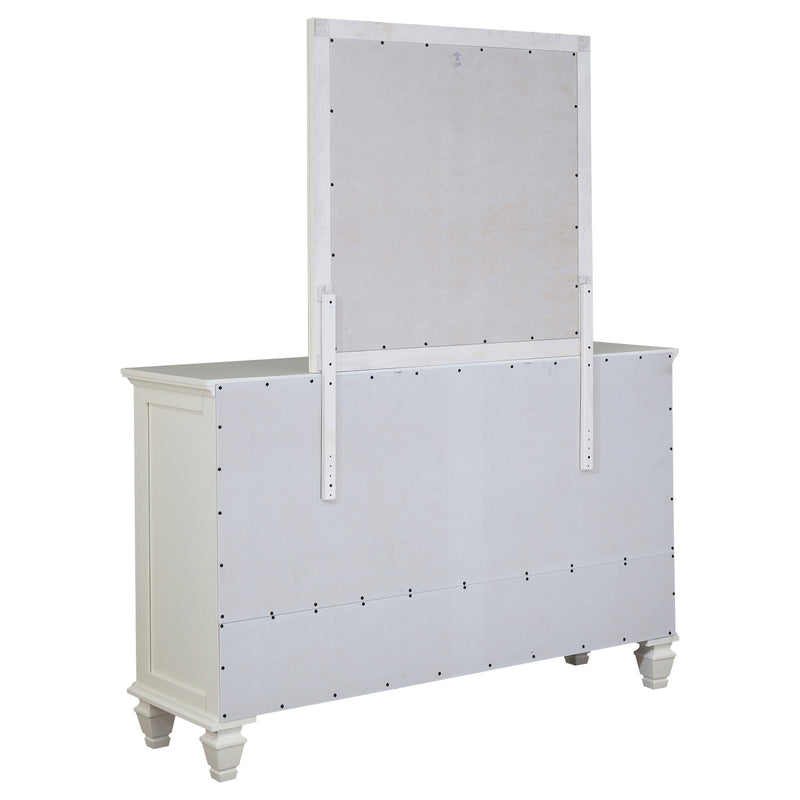 Sandy Beach Dresser with Mirror