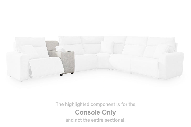 Modmax II Power Reclining Sectional with Chaise and Consoles