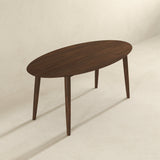 Ada - Mid-Century Modern Style Oval Dining Table