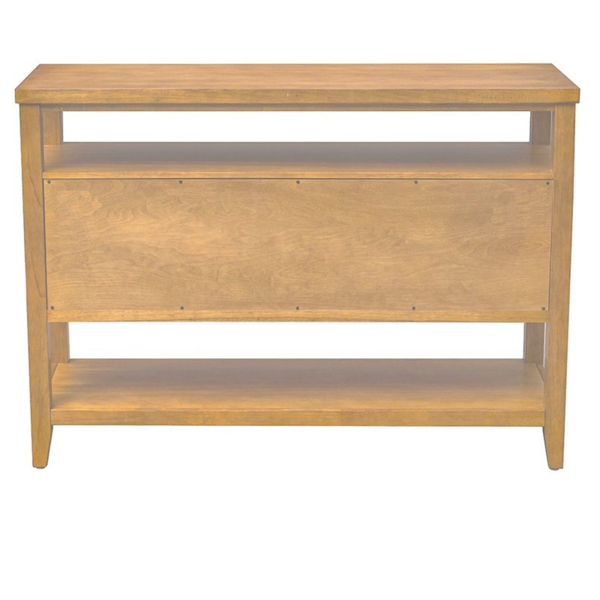 Naomi - 2 Door Storage Console Table With Ample Shelving - Natural