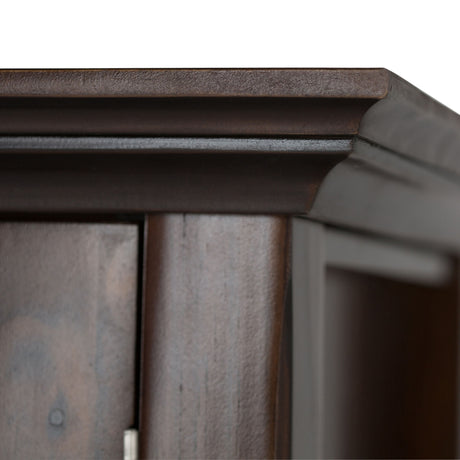 Acadian - Low Storage Cabinet - Brunette Brown