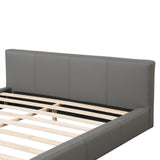 Stylish Upholstered Bed With Birch Wood Frame