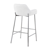 Daniella - Contemporary Fixed Height Barstool (Set of 2)