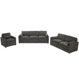 Cozy Upholstered Sofa Set For Living Room