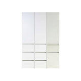 Elise - Modular Closet System With Mirror For Custom Storage Solutions - White