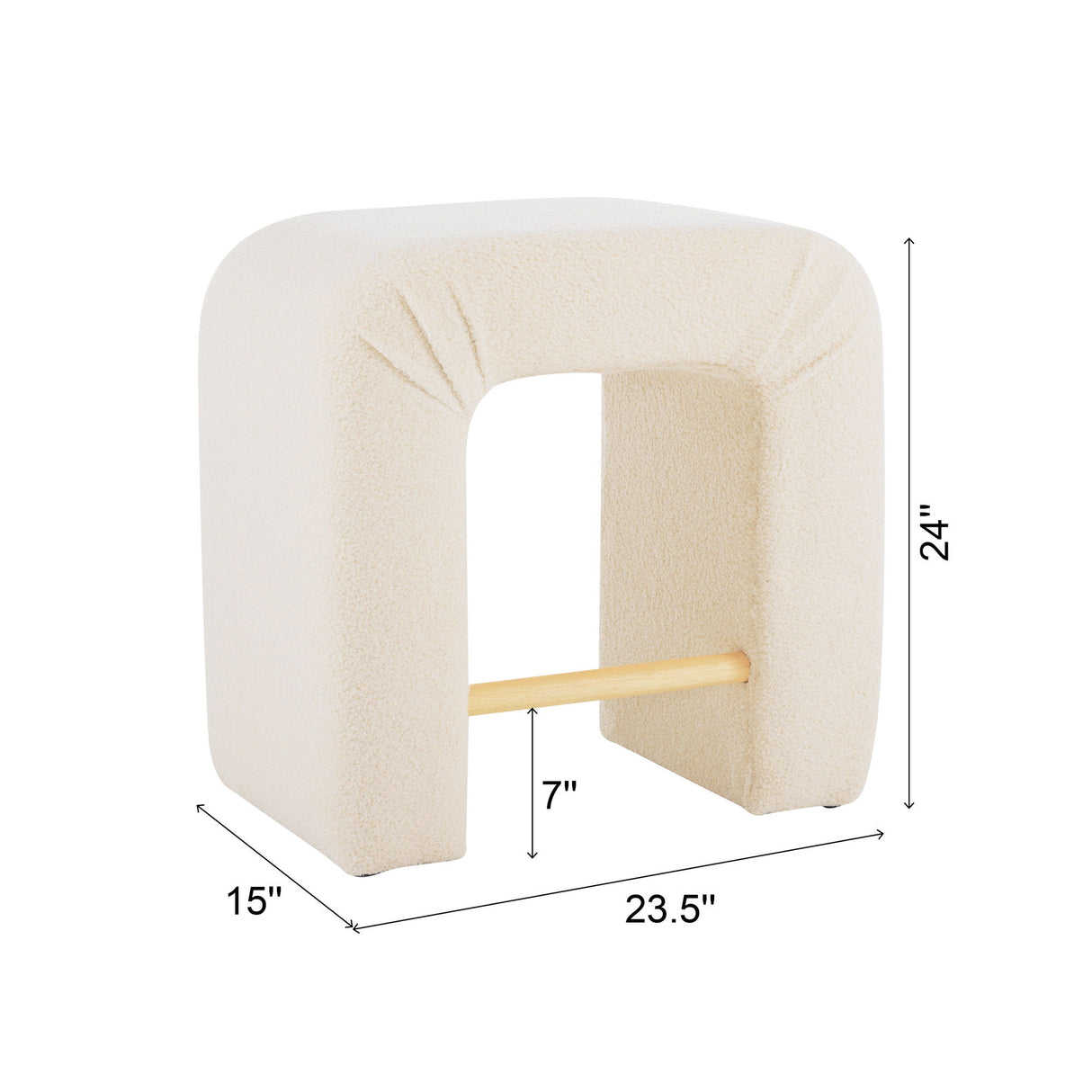 Boucle Stool (Set of 2)