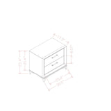 Star - Nightstand - White