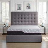 Renew - 11" Cooling Fast Responding Latex Foam Mattress - Gray