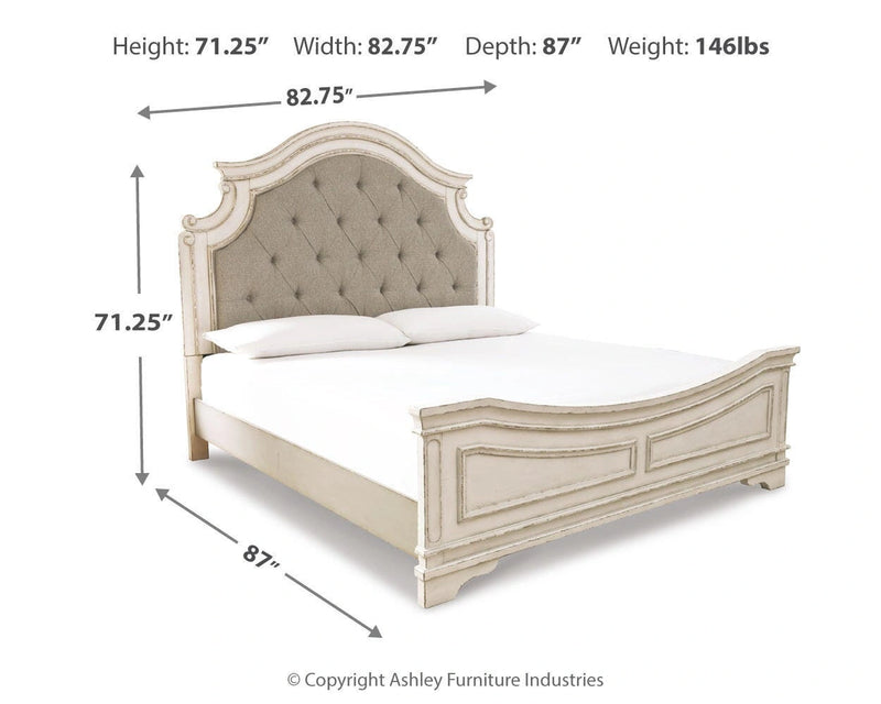 Realyn Upholstered Bedroom Set