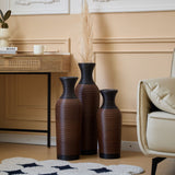 Classic And Neat Floor Vase, High Independent Flower Stand (Set of 3)