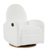 Contemporary 360 Swivel And Glider Recliner Chair