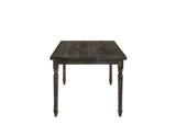 Claudia II - Weathered Dining Table - Gray
