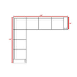 Rattan Sectional Sofa Set With Cushions