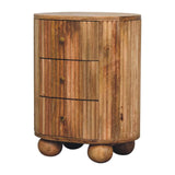 Soba - Ball Drawer Bedside Table