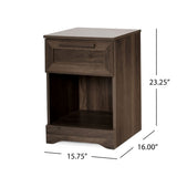 Broxon - Rustic Drawer Nightstand