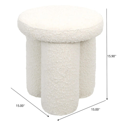 Wesley - Stool - Ivory