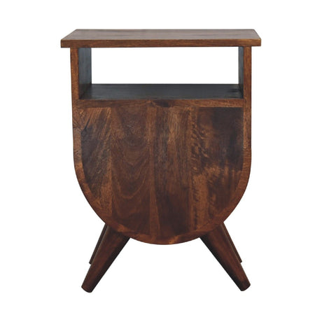 Split - Bedside Table - Chestnut