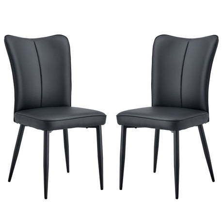 Modern Minimalist Dining Chairs (Set of 2)