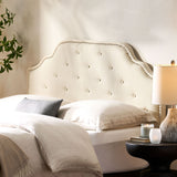 Luella - Button Tufted Upholstered Headboard
