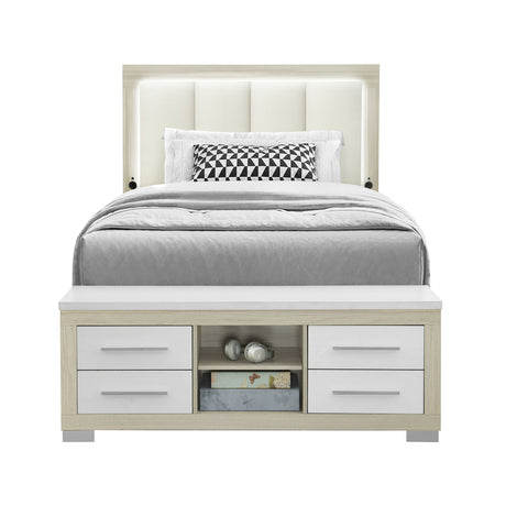 Emilia - 5 Piece Bedroom Set With Panel Headboard