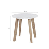 Milo - End Table - White