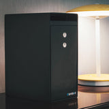 0 27 Cu Ft Dual Key Depository Safe - Black