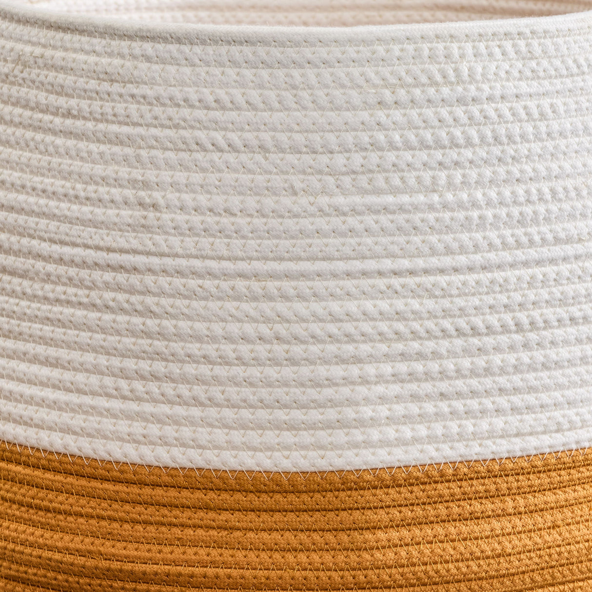 Francis - Cotton Round Laundry And Storage Basket