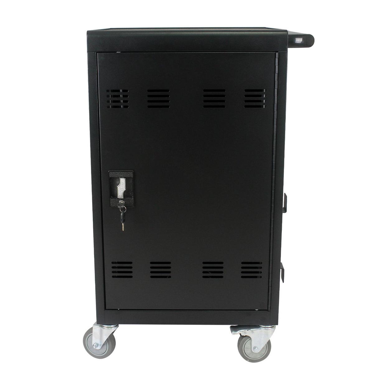 Mobile Charging Cart And Cabinet For Tablets Laptops 30 Device With Combination Lock