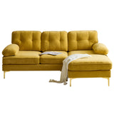 Modern L Shaped Sectional Sofa For Living Room