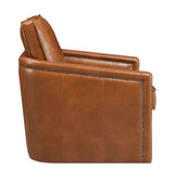 Rocha - Leather Aire Swivel Chair With Glider